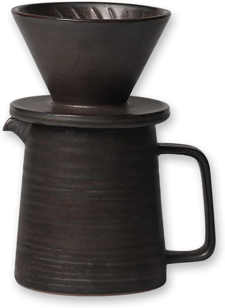 Handmade Stoneware Pour-Over Set