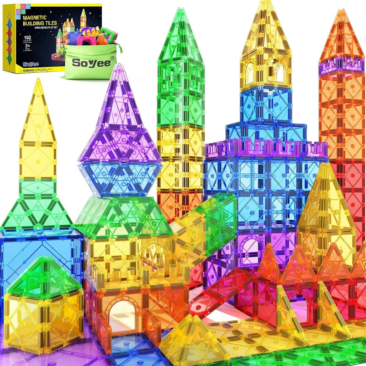 Magnetic Building Blocks, 102 pc
